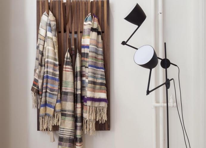 Piano coat rack